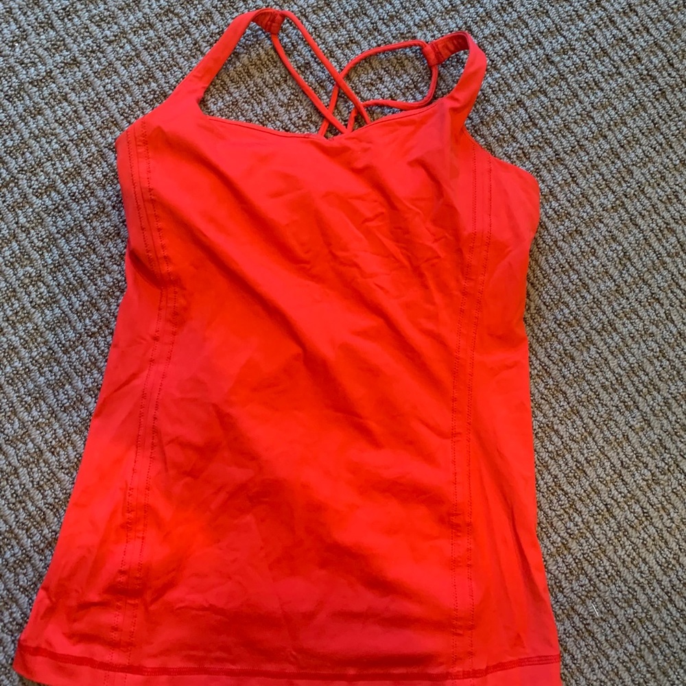 Lululemon Razorback tank top